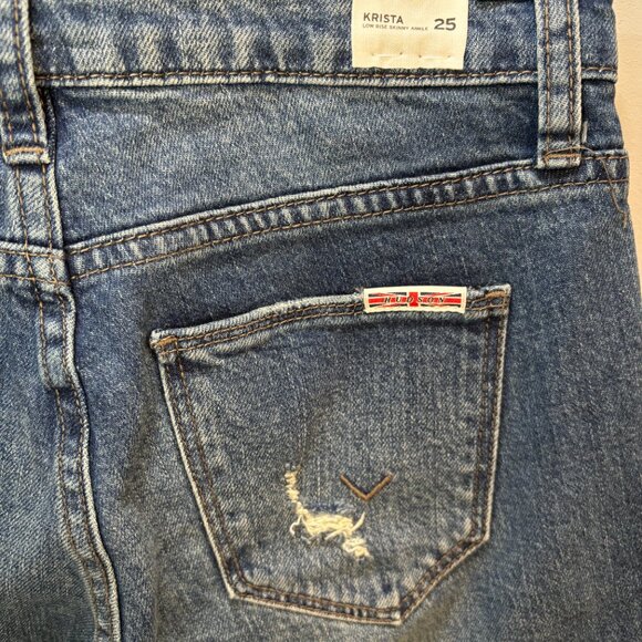 NWT Women's Hudson Krista Low Rise Skinny Ankle Jeans Size 25 - Picture 11 of 15